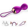 Vibrating Silicone Kegel Balls USB 7 Function- wibrujące kulki gejszy (fioletowe) Vibrating Silicone Kegel Balls USB 7 Function- wibrujące kulki gejszy (fioletowe)